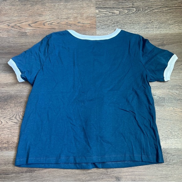 Disney Mickey Mouse Womans Tee - Navy and White - Picture 3 of 3